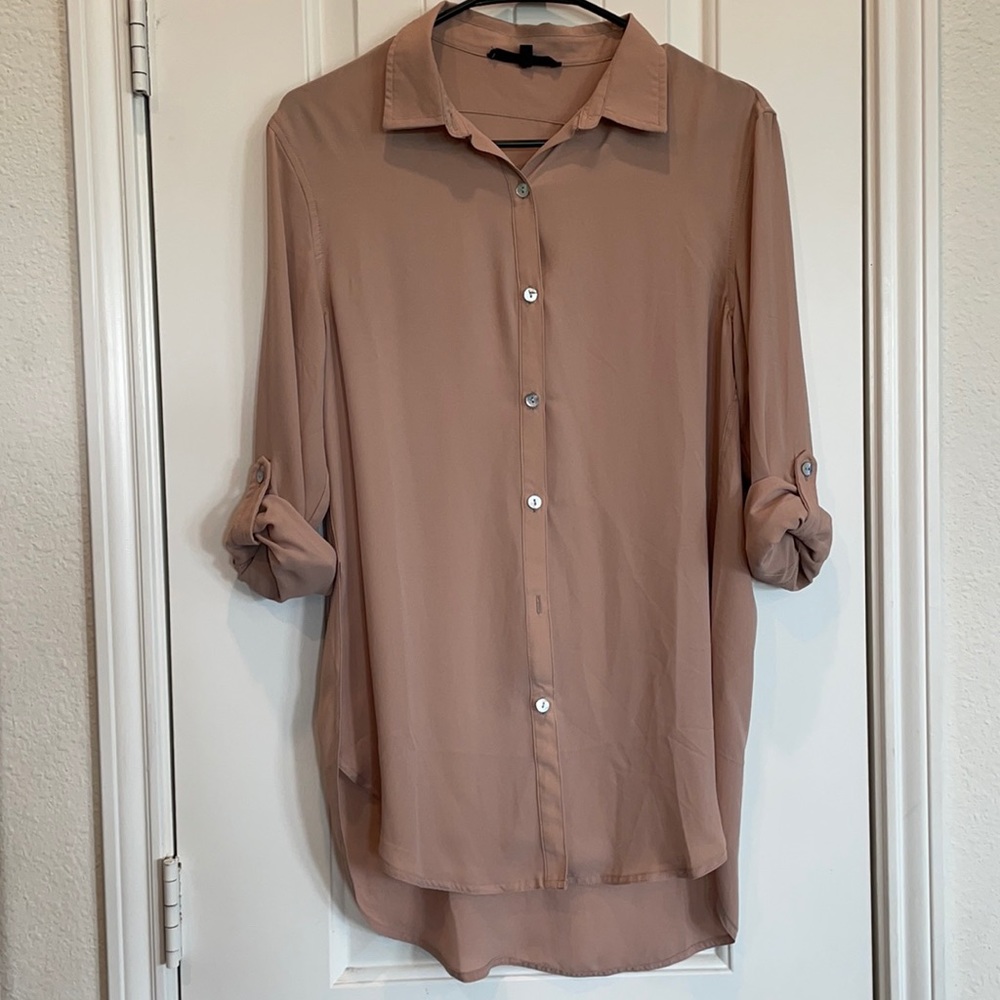 Tan tunic - one missing button